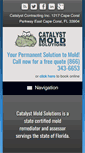 Mobile Screenshot of catalystmold.com
